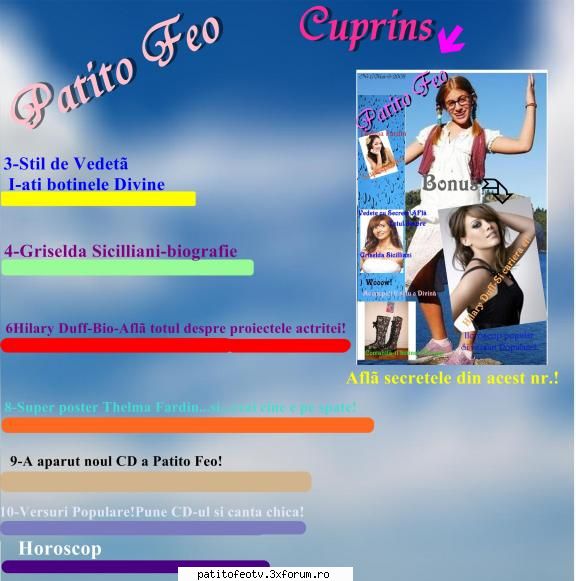 revista patito feo nr. 1(mai-9)